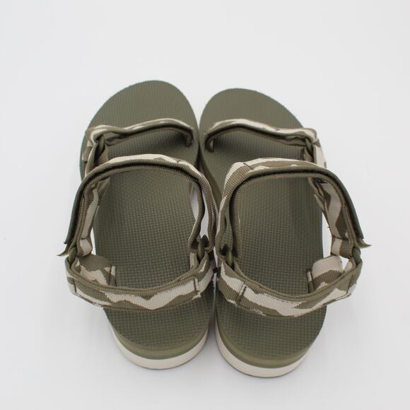 Teva Flatform Universal Sandals Womens 10 Green Camo Platform Sport Outdoor - Picture 4 of 8